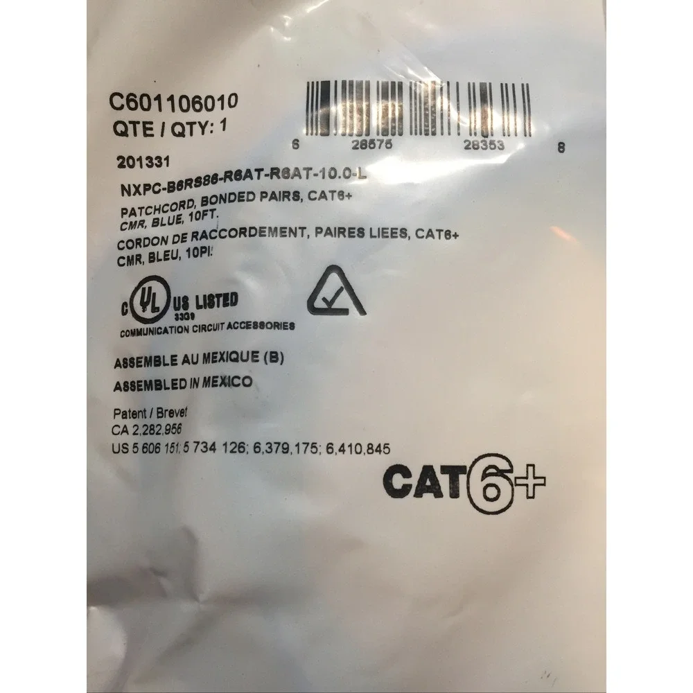 Belden new cat6+
